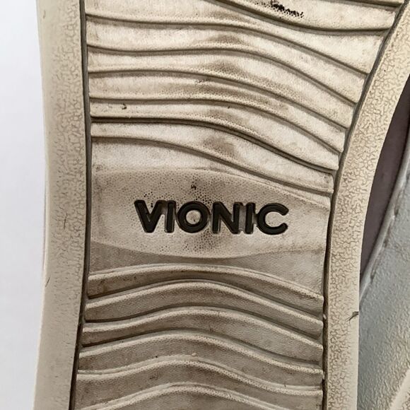 Vionic Jenning Taupe Brown Nubuck Leather High Top Side Zip Sneaker Size 9 - Picture 11 of 13